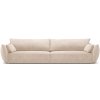 MICADONI Kaelle bézs, kárpitozott, négyszemélyes kanapé, 248 cm