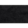 MICADONI Nuria fekete, kárpitozott, balos sarokkanapé, 252 cm