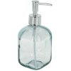 199415 modry skleneny davkovac na mydlo kave home trella