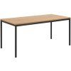 278059 6 dubovy jidelni stul darila 160 x 80 cm