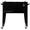 49356 2 cerny kovovy chladici box zuiver be cool 91 x 81 5 cm