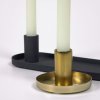 Két fém gyertyatartó készlet Kave Home Nair