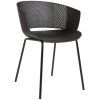 307134 cerna plastova zahradni zidle kave home yeray
