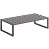 317037 1 cerny kovovy zahradni stolek kave home comova 114 x 60 cm