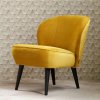 32085 2 32085 7 okrove zlute sametove kreslo norma