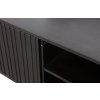 302283 6 cerny borovicovy tv stolek gravia 100 x 44 cm
