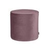 Lila bársony puff Norma 46 cm