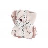 Rózsaszín pamut baba mosdókendők Done by Deer Szarvasbarátok, 5 db