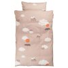 362405 1 ruzove bavlnene detske povleceni done by deer happy clouds 70 x 100 cm
