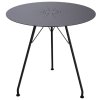 308922 1 cerny kovovy zahradni bistro stul houe circum 74 cm