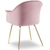 Levendula rózsaszín bársony étkezőszék MICADONI TANAMI