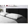 329085 3 cerna sametova dvouluzkova postel micadoni pyla 140 x 200 cm s uloznym prostorem