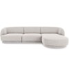 353859 1 svetle seda zinylkova rohova pohovka micadoni miley 265 cm prava