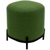 Zöld szövet puff Tenzo Harry 42 x 42 cm