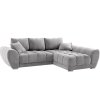299835 svetle seda sametova rohova rozkladaci pohovka windsor co nuage 285 cm prava