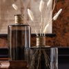 330171 1 hneda sklenena vaza j line palau 75 cm