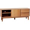 300159 dubovy tv stolek rowico yumi 152 x 42 cm