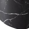 396977 4 cerny odkladaci stolek quentin s mramorovym dekorem 48 x 33 cm