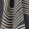 394016 cerny pled bloomingville anek 150 x 130 cm