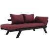383739 5 bordove cervena dvoumistna rozkladaci pohovka karup design bebop 174 cm s cernou konstrukci