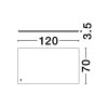 443514 zavesne zrcadlo s led osvetlenim nova luce alda 70 x 120 cm