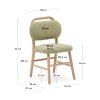 425743 7 zelena boucle detska zidle kave home helda