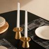 434425 3 zlaty kovovy svicen kave home aiko 9 cm