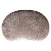 Barna-szürke kárpitozott Popule puff 46 cm