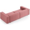 437526 2 ruzova sametova ctyrmistna pohovka cosmopolitan design arendal 244 cm