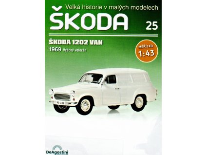 ŠKODA 1202 Van (1969) |1:43 | Velká historie v malých modelech Škoda [PŘEDOBJEDNÁVKA]