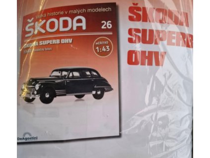 ŠKODA Superb OHV (1948) |1:43 | Velká historie v malých modelech Škoda [PŘEDOBJEDNÁVKA]