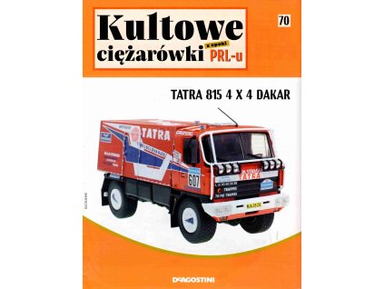 TATRA 815 4x4 Paříž Dakar | 1:43 | Kultowe ciężarówki z epoki PRL
