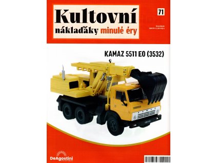 KAMAZ 5511 EO 3532 | 1:43 | Kultovní náklaďáky minulé éry