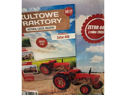 ZETOR 440 (1965) | 1:43 | Kultowe traktory [PŘEDOBJEDNÁVKA]