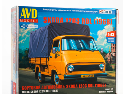 ŠKODA 1203 ROL | 1:43 | AVD