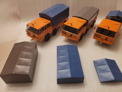 Plachty pro modely nákladních automobilů 813 TP (Verze Vysoká)
