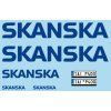 158 Sklápěč (Verze 6x6 Skanska modrá)