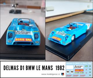 Custom Decals – Work by Our Customers Check out these Le Mans-inspired models by V. FAIC : 🏁 Delmas D1 BMW Le Mans 1982 🏁...