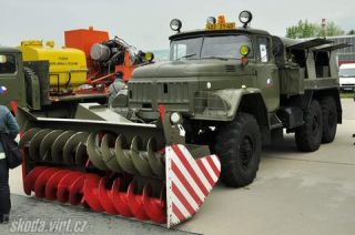 Awesome snow blower based on the legendary ZIL-131 chassis, known from Czech (military) airfields, has just arrived in our...