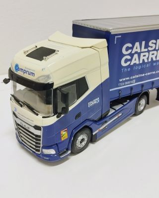 🚛 DAF XG "Transportes Calsina Carré" (2021) | 1:43 Details of the Spanish DAF XG truck model in 1:43 scale💙 The cab,...