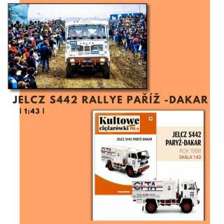 🏁 JELCZ S442 Paris–Dakar 🇵🇱 No. 1️⃣3️⃣8️⃣ from the Polish series of iconic trucks. The model is coming in less than two...