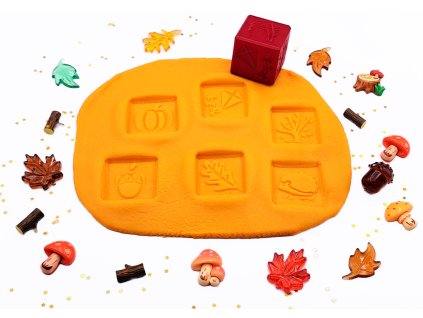 Obtiskávací kostka Podzim