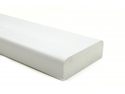 Plastová fošna zaoblená 120x37mm