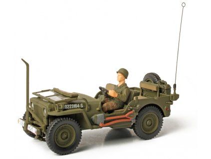 Willys Jeep US Army Normandy 1944, w/1 Figure