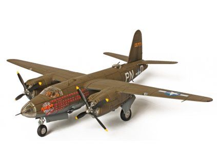 B-26B Marauder, "Flak Bait", Belgie, 1945