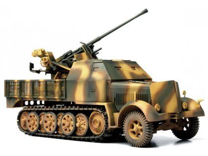 Sd.Kfz.7/2 Halftrack w/ FlaK36 37mm Gun - Unidentified Unit, Eastern Front, 1943