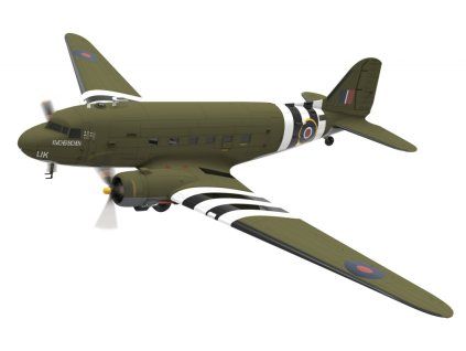 32140 aa38208 douglas c47 dakota bbmf render 2