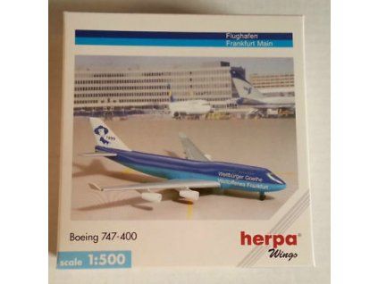B747-400 Airport Frankurt am Main - special edition