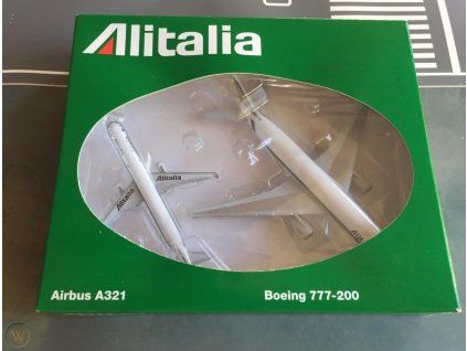 A321 a B777-200 Alitalia - set 2 ks