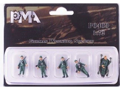 39558 p0409 german wounded soldier